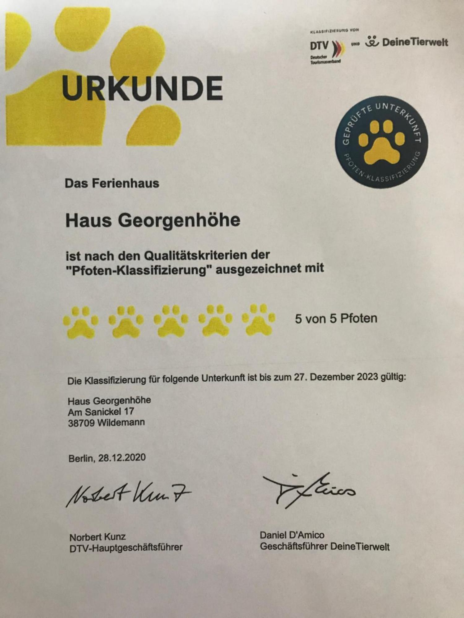 Haus Georgenhoehe Wildemann Eksteriør bilde